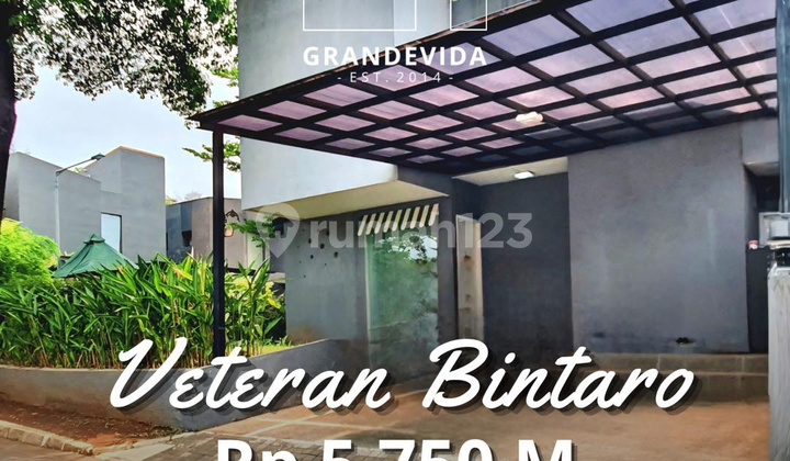 RUMAH MINIMALIS DI VETERAN BINTARO DALAM KOMPLEK BESAR LOKASI STRATEGIS 