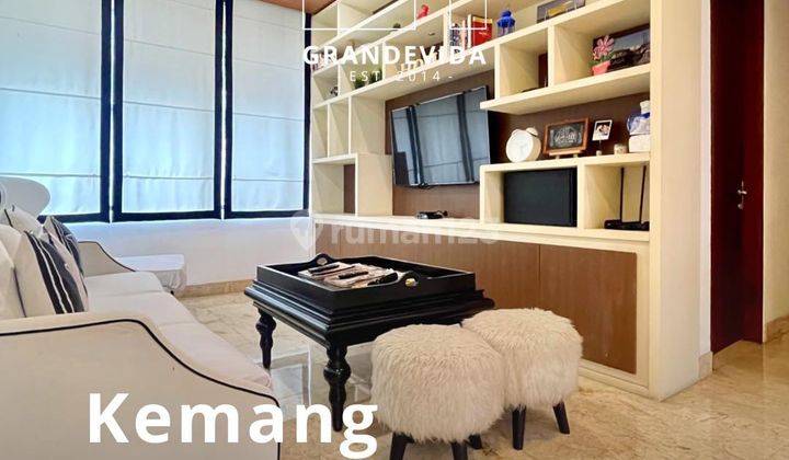 TOWNHOUSE DI KEMANG 3 LANTAI+ROOFTOP SANGAT RAPIH DAN TERAWAT DIJUAL DENGAN FURNISH 1