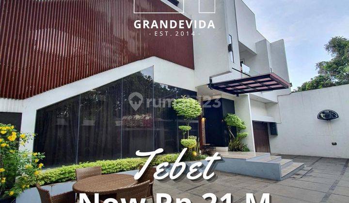 RUMAH DI TEBET BANGUNAN MEWAH TERAWAT DAN SIAP HUNI DESIGN CONTEMPORARY 1