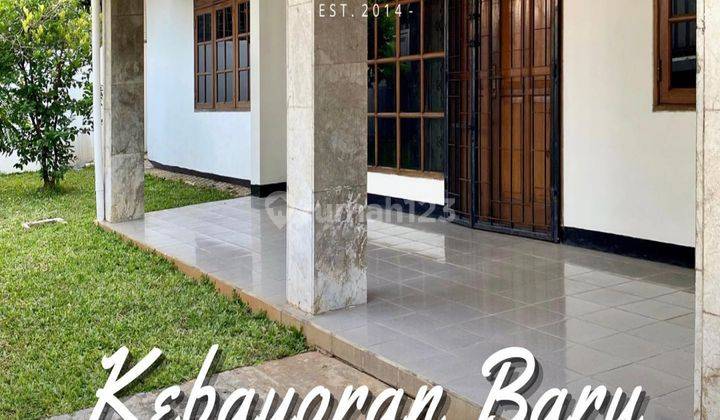 DISEWAKAN RUMAH DI KEBAYORAN BARU HARGA MENARIK BANGUNAN 1 LANTAI DEKAT KE FASILITAS UMUM 1