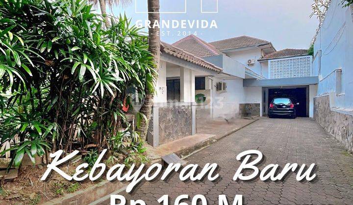 Prime Area Prestigious House Location At Kebayoran Baru Jakarta Selatan  1