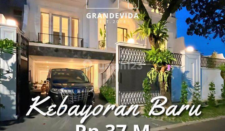 BRAND NEW HOUSE LOKASI BAGUS NYAMAN DAN ASRI JALAN LEBAR AT KEBAYORAN BARU 1