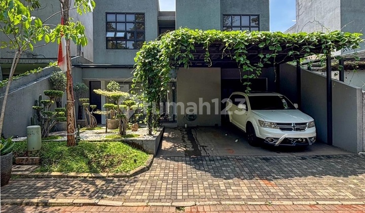 Rumah Modern Tropis Dalam Lingkungan Kompleks Tenang Dekat Pondok Indah Dan Gamdari Rumah Modern Tropis Dalam Lingkungan Kompleks Tenang Dekat Pondok Indah Dan Gamdari