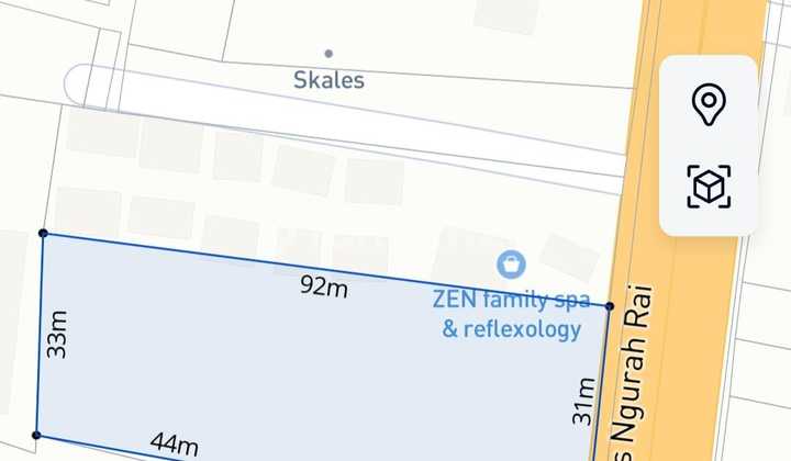 Tanah Main Road Bypass Ngurah Rai Nusa Dua