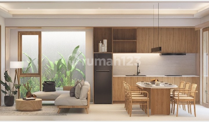 Hunian Nuansa Tropis berada di tengah kota Lokasi Strategis di are Renon