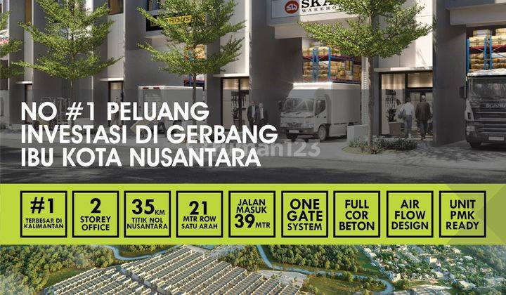 Ayo Invest Gudang Modern Bizhub 52 Strategis Dekat Ikn 1