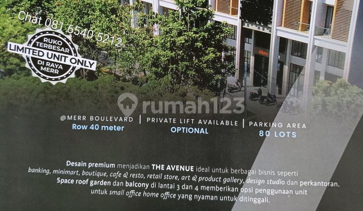 SHM Ruko with Main Road Access, Spacious Parking 2