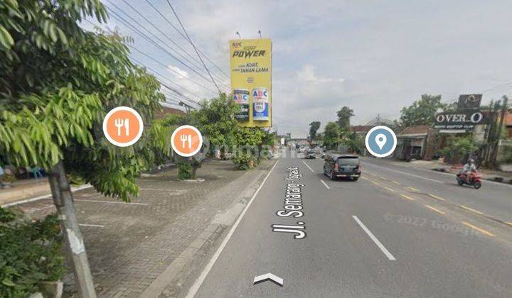 Di jual rumah pinggir jalan raya semarang - solo jl. Diponegoro 1