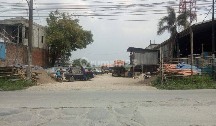 Tanah di Jalan Raya Cibarusah Cikarang 5