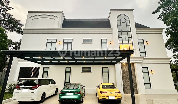 Rumah Old Money! Kawasan Paling Sejuk di Cluster Amarylis Alam Sutera! Bebas Banjir Keamanan 24 Jam Selangkah ke Mall