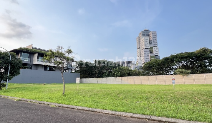 Kavling View Danau! Sutera Victoria Alam Sutera Kawasan Elite Banyak Taman Dan Fasilitas Bintang Lima