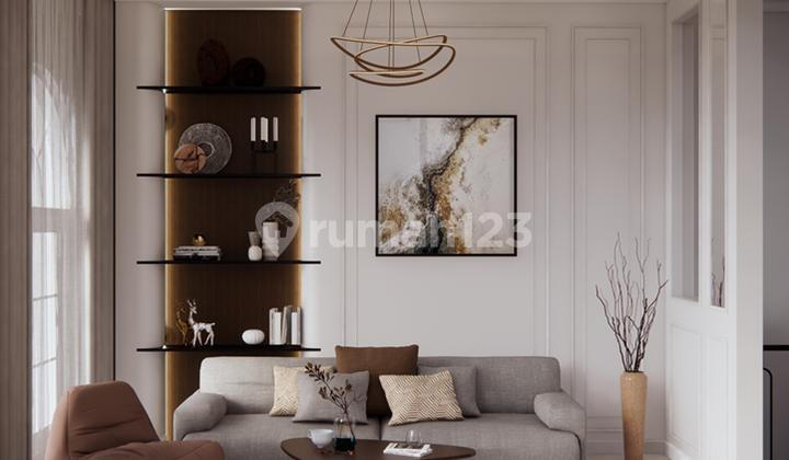 Special! New American Design House in Flamboyan Cluster, Alam Sutera! Very Cool, Flood-Free!