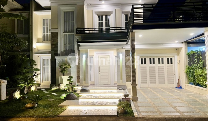 Rare Item! Rumah Mewah Di Sutera Olivia Siap Check In Tinggal Bawa Koper! Hunian Rindang Nyaman Lokasi Sangat Strategis 