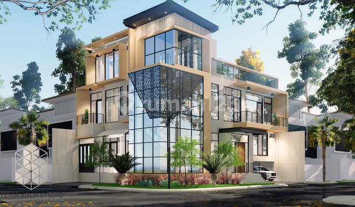Mewah! Rumah Baru Di Cluster Victoria Bangunan Mandiri Dengan Arsitek Ternama Lokasi Strategis Di Pusat Alam Sutera 2