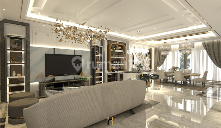 Rare Unit! Super Luxurious! Move-in Ready House in Narada Alam Sutera Cluster! Premium Fully Furnished Specifications!