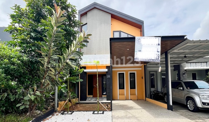 Rumah Baru! Cantik dan Modern di Cluster Jelita Alam Sutera! Area Rindang Adem dan Aman Lokasi Strategis