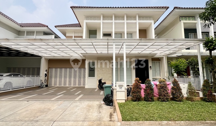 Tinggal Bawa Koper! Rumah Mewah Di Cluster Pelangi Alam Sutera Interior Bagus Sangat Terawat! Bebas Banjir Keamanan 24 Jam