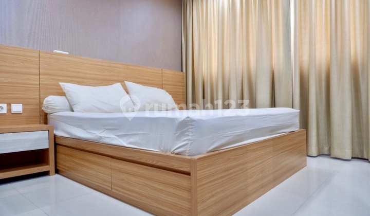 Sebelah Binus! Jalan Kaki Ke Kampus! Unit Bagus Istimewa View Terbaik Tinggal Bawa Koper Harga Terbaik Siapa Cepat Dia Dapat Apartemen 1 Kamar Tidur Furnished Bagus