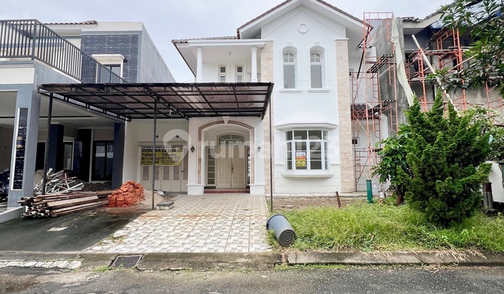 Best Deal! Masih bisa Nego! Rumah Cantik di Cluster Intan Alam Sutera! Area Paling Adem Banyak Taman