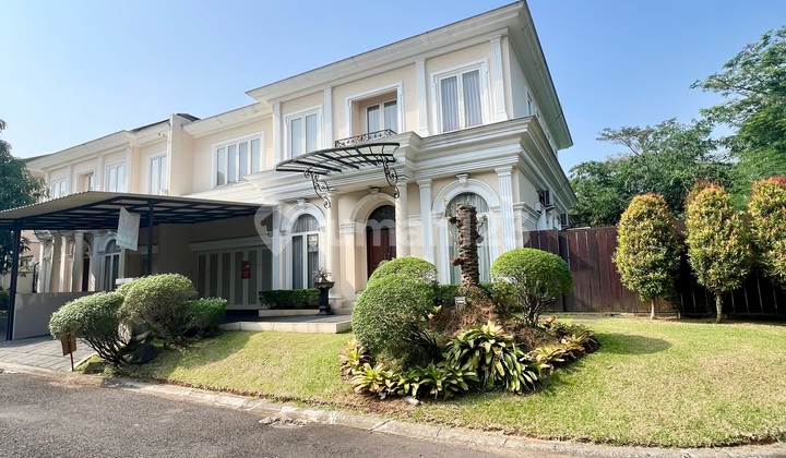 Rumah Rasa Villa! Lingkungan Nyaman Sejuk Di Les Belles Mansion! Sebelah Taman! Kawasan Premium Keamanan Super Terjamin! Siapa Cepat Dia Dapat! 