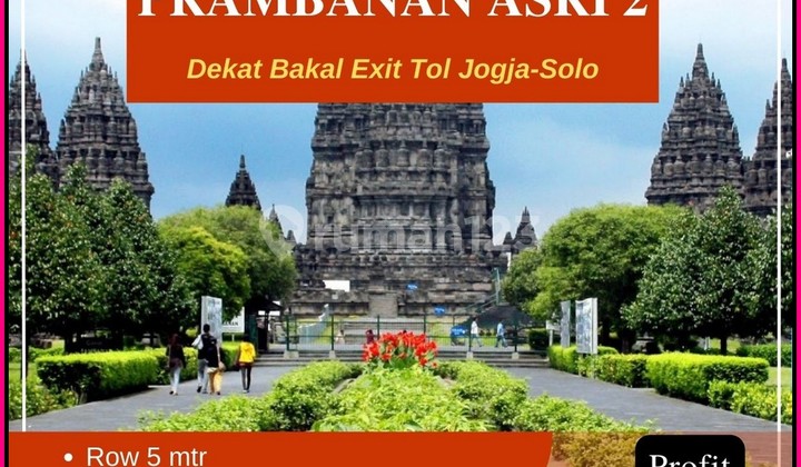Tanah 50 Mtr Jl. Solo Jogja, Prambanan SHM 139 m² Siap Ajb 4