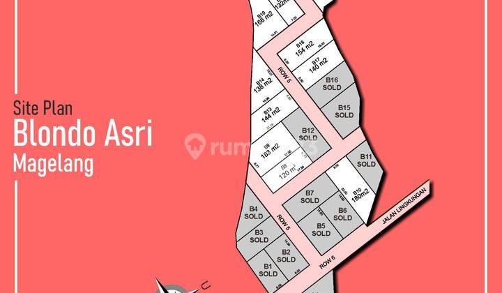 Tanah di Pare, Blondo, Kec. Mungkid, Magelang, SHM 180 m² 6