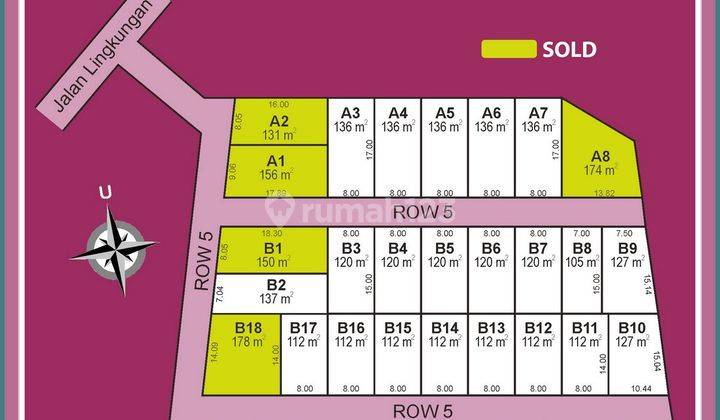 Tanah SHM 112 M², Hanya 6 Menit Rs Nyi Ageng Serang 4