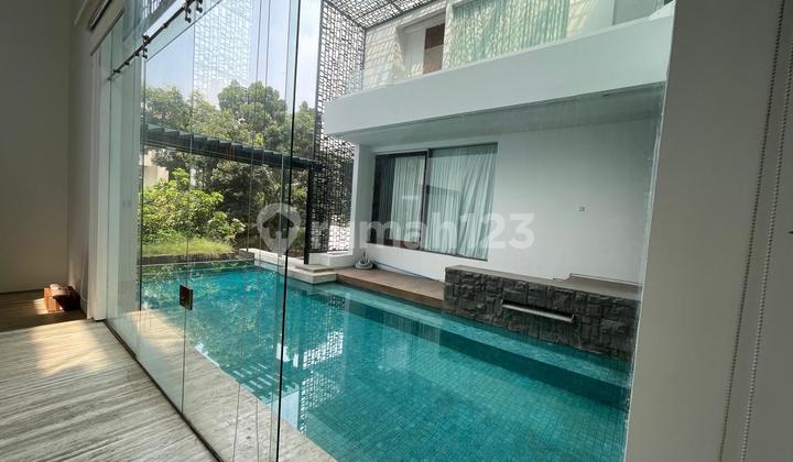 Rumah Pik1 Luas395meter 4kamar Tidur Furnsihed Ada Kolam Renang 2