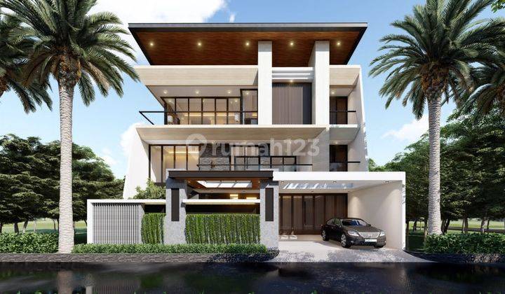 Dijual Rumah Mewah Garden House, Modern Minimalis, Rp. 35m Nego  1