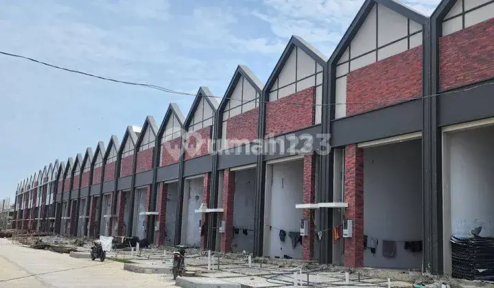 Gandeng 2 Gudang Bizpark Pik2 6x20 2lantai Hadap Selatan 1