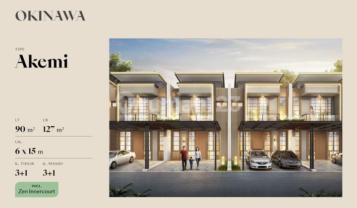 Rumah Cluster Okinawa Pik2 Lokasi Strategis 2