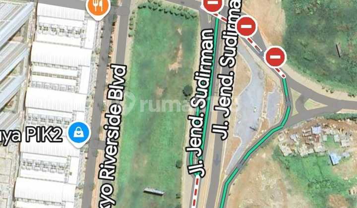 Sewa kavling komersil sudirman PIK2 luas 1.999meter strategis