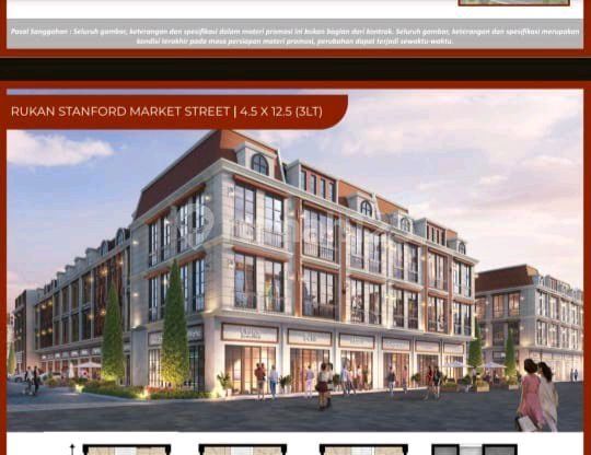 Brand New Ruko Stanford Pik2 4,5x12,5 3lantai Siap Pakai Brand New Ruko Stanford Pik2 4,5x12,5 3lantai Siap Pakai