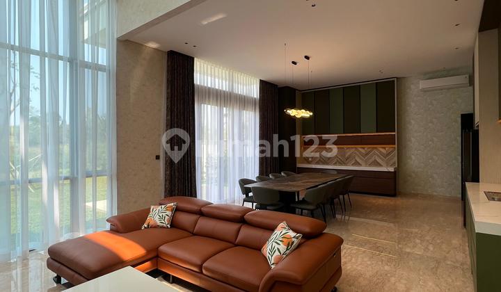 Sewa Brand New Rumah Golf Island Pik 12x35 3lantai Furnish Mewah 