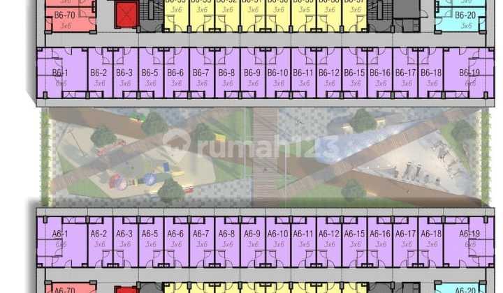 1142. Dijual Cepat Apartemen Amega Crown Residence Waru Sidoarjo 2