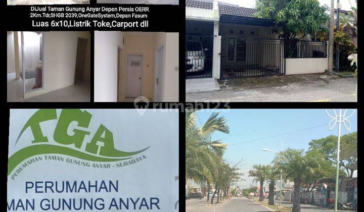 Vd29 Rumah Siap Huni Taman Gunung Anyar Surabaya 1