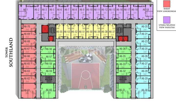 1142. For Quick Sale: Amega Crown Residence Apartment, Waru Sidoarjo