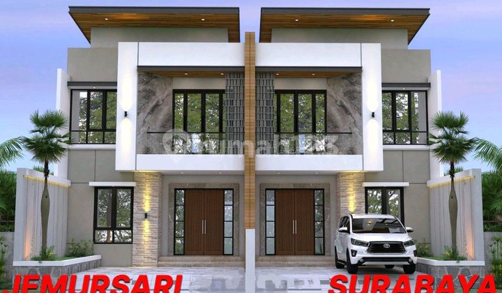 Li93 For Sale New House Jemursari Selatan Wonocolo East Surabaya 1