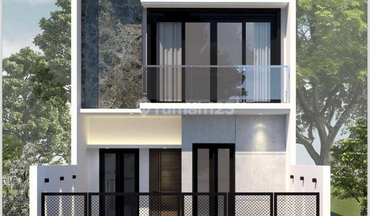 tampak depan 1776. dijual rumah on progress