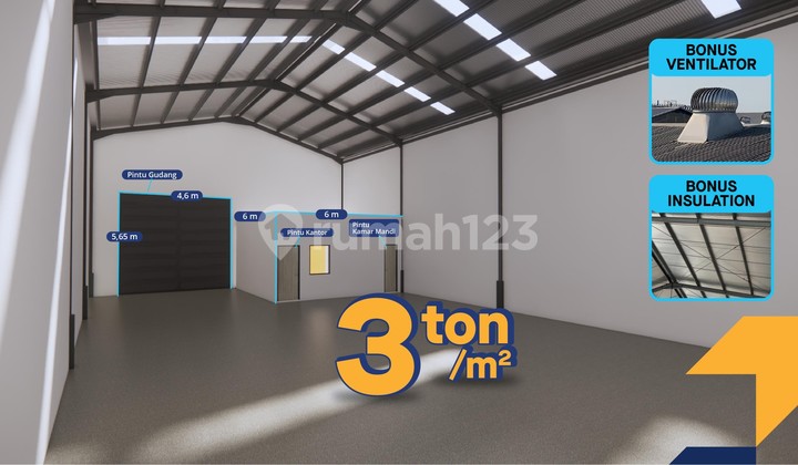 Gudang Gedangan Industrial Park- District Tetra, Taman, Sidoarjo