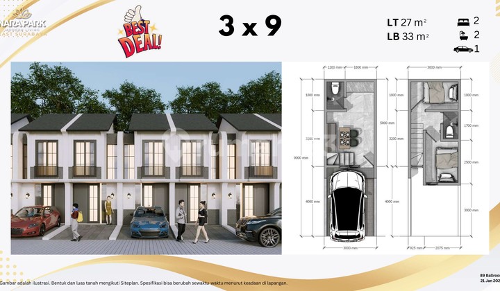 Nice House Nara Park, Rungkut, Surabaya 5