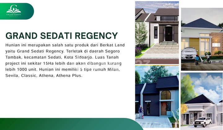Grand Sedati Regency Hadir dengan One Gate System, Sidoarjo 12