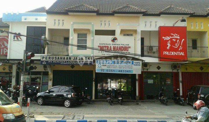 Disewakan Ruko di Jl.raya Mayjen Panjaitan Madiun 1