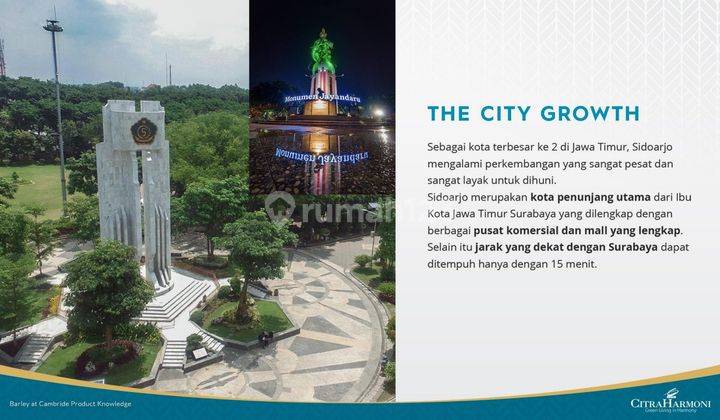 Citra Harmoni, Cambridge 2, Sidoarjo Launching Tipe Baru  2