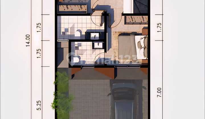 New House for Sale in Manyar Jaya I Block A, East Surabaya. 2