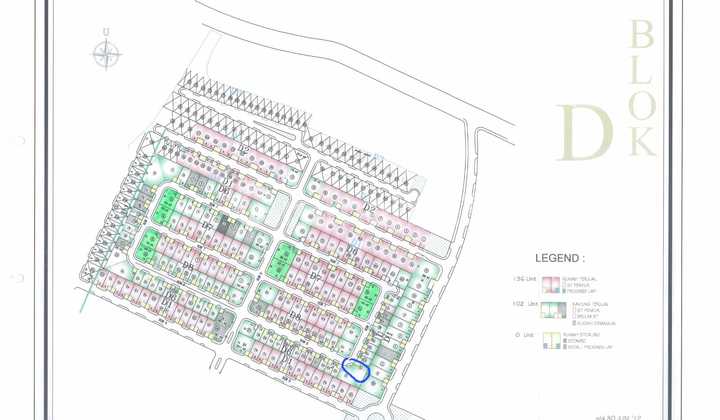 Land For Sale At Bukit Palma D6 No 52, North Citraland, Surabaya