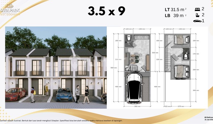 Nice House Nara Park, Rungkut, Surabaya 6