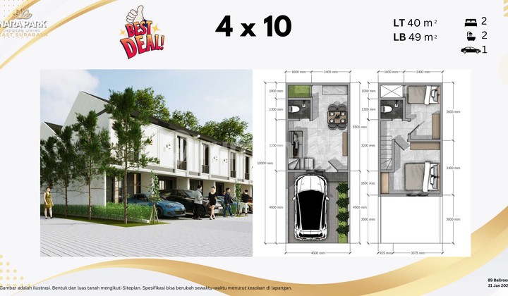 Nice House Nara Park, Rungkut, Surabaya 8