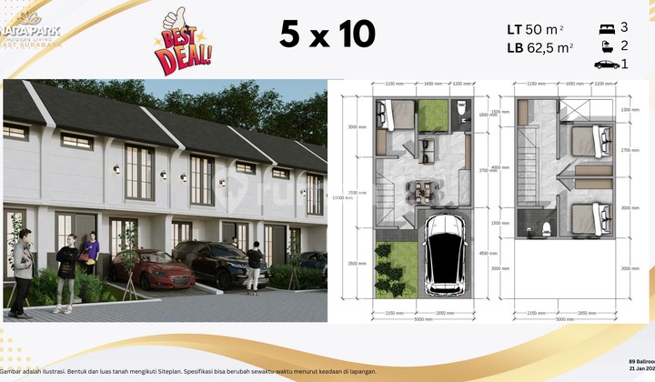 Nice House Nara Park, Rungkut, Surabaya 13