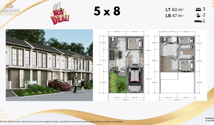 Nice House Nara Park, Rungkut, Surabaya 10